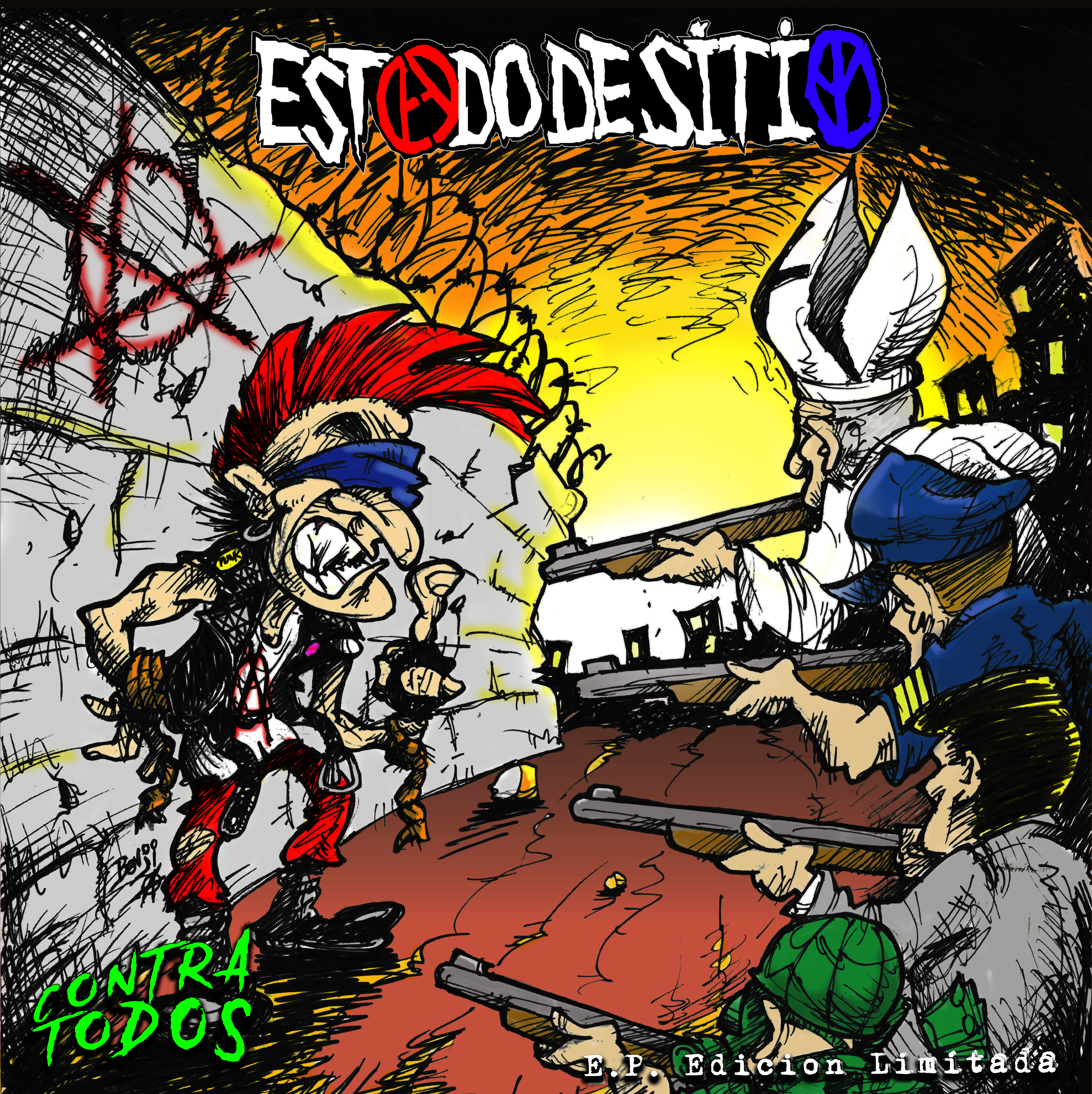 Portada E.P. Contra Todos